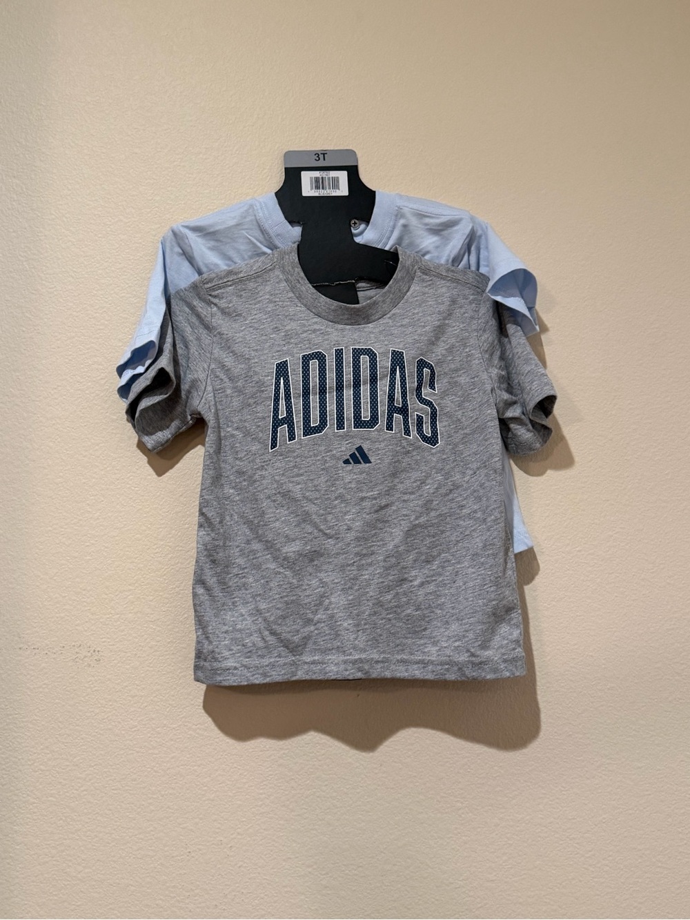 NWT Adidas Kids' Logo Tees and Short set - 3 piece